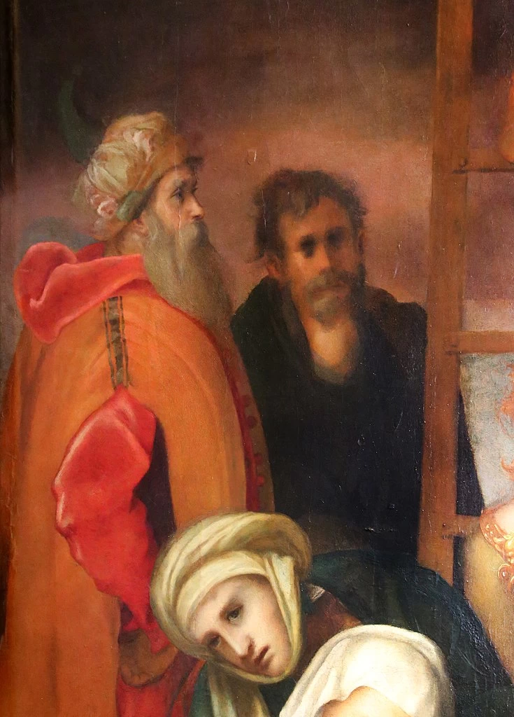 Deposizione di Cristo dalla croce - Galleria degli Uffizi, Firenze, dettaglio